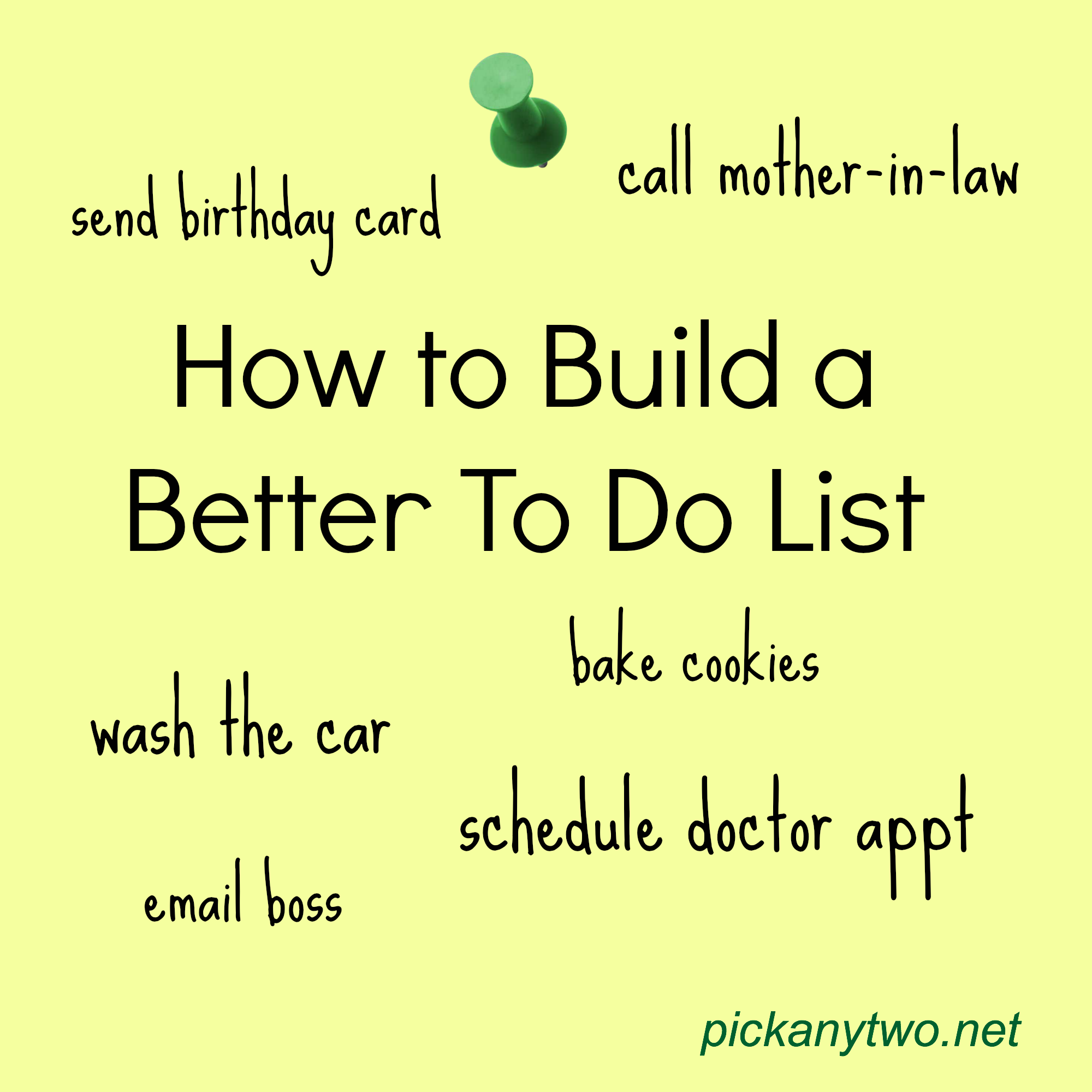 How to Build a Better To Do List