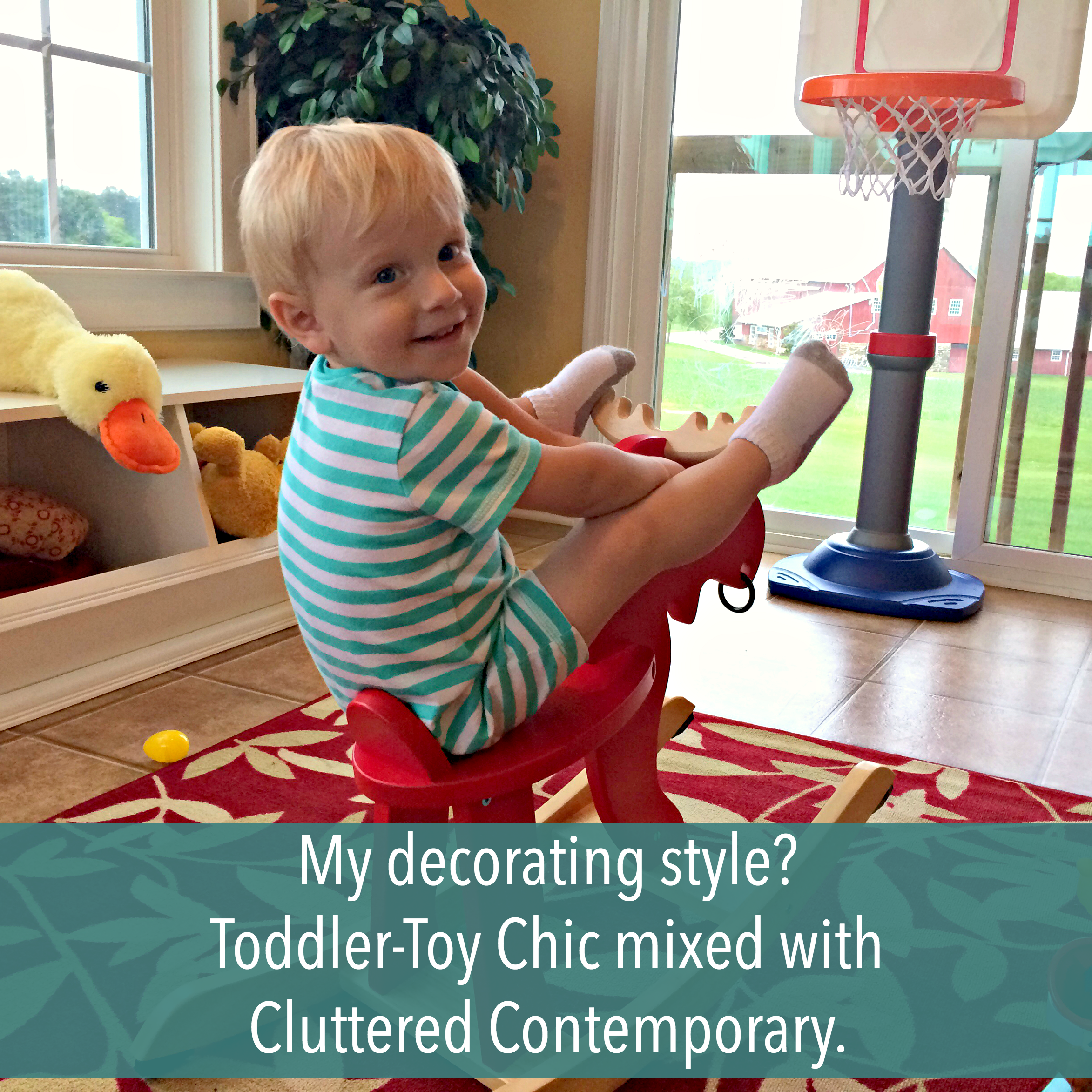 Feel Good Friday: My Interior Decorator is a Two-Year-Old