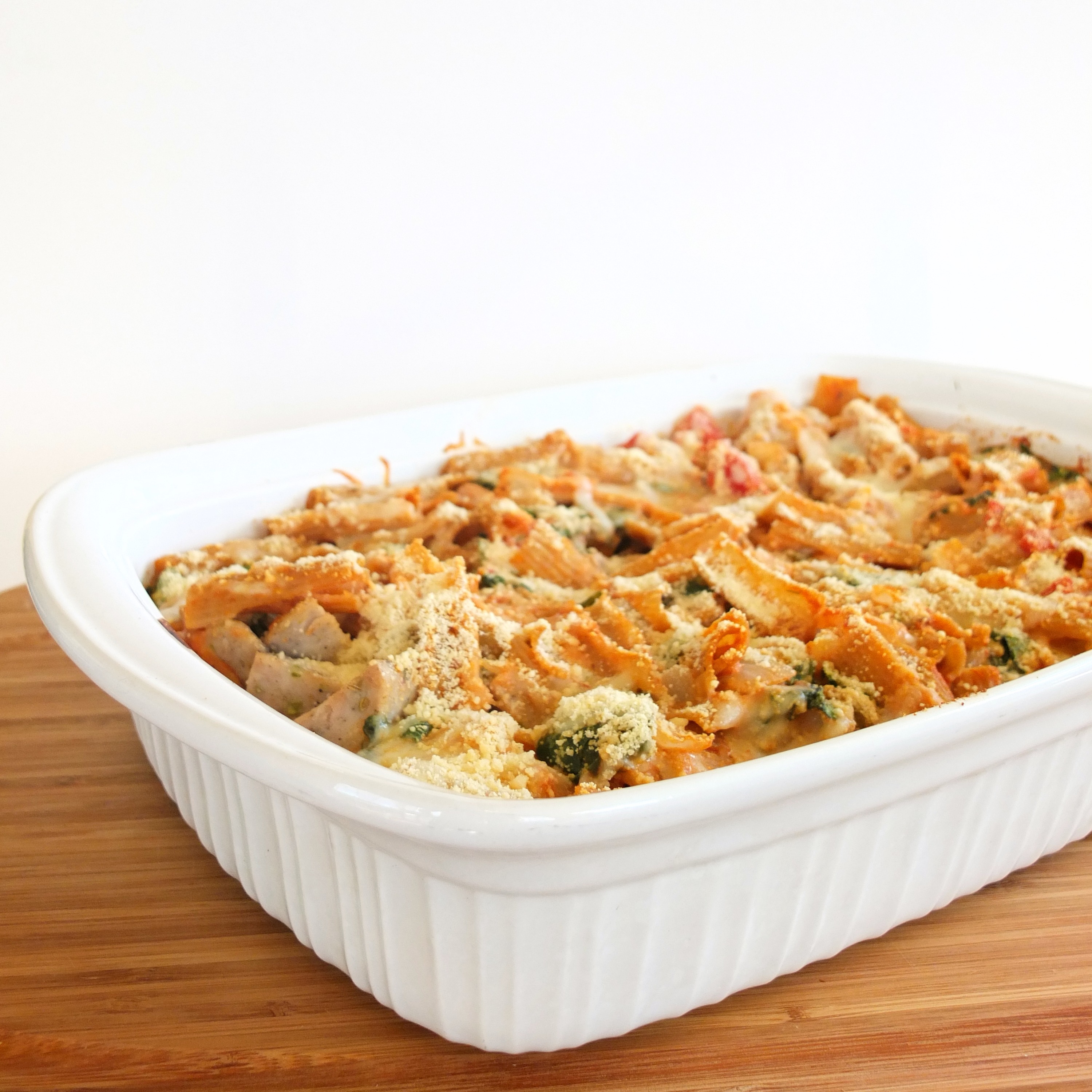 Baked Pasta with Chicken Sausage Recipe