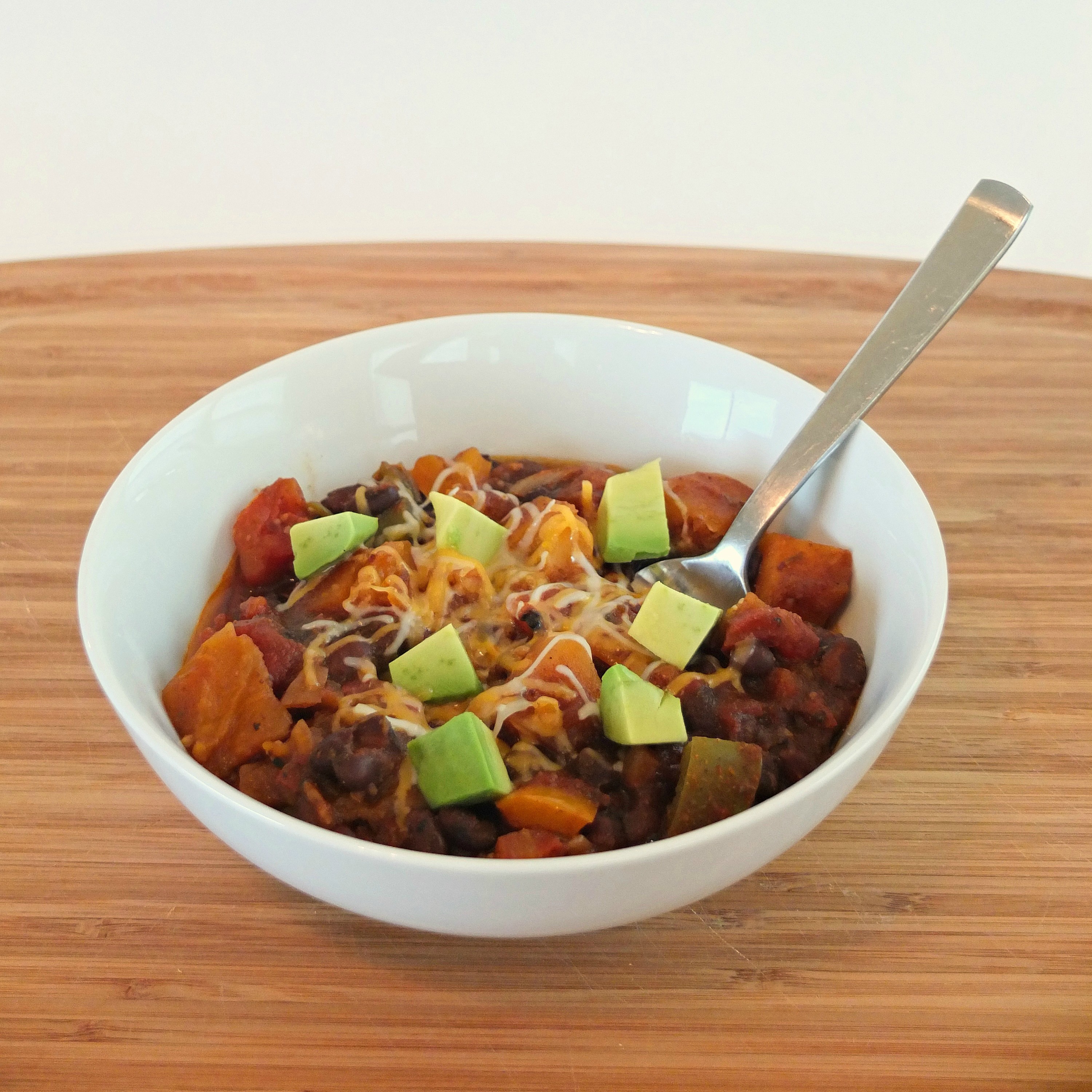 Vegetarian Black Bean & Squash Chili Recipe